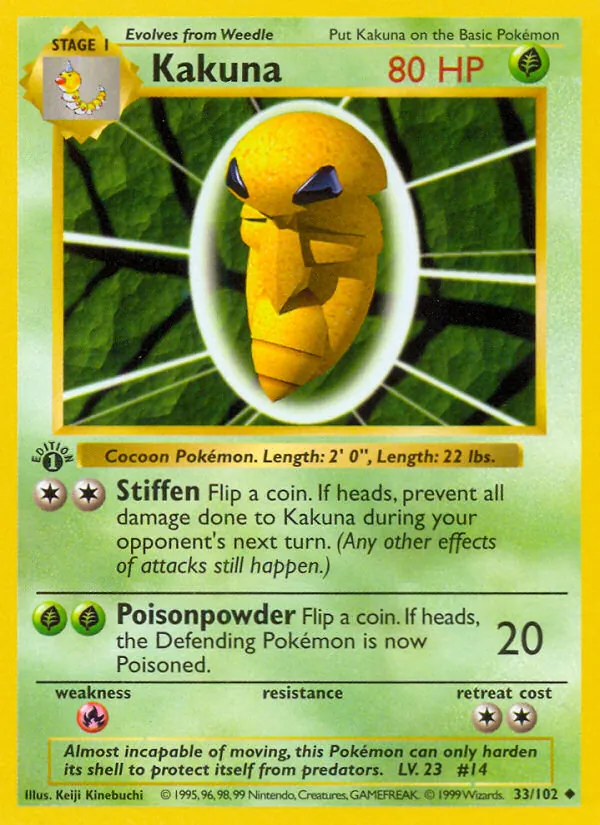 33-C00 Kakuna – Base Set