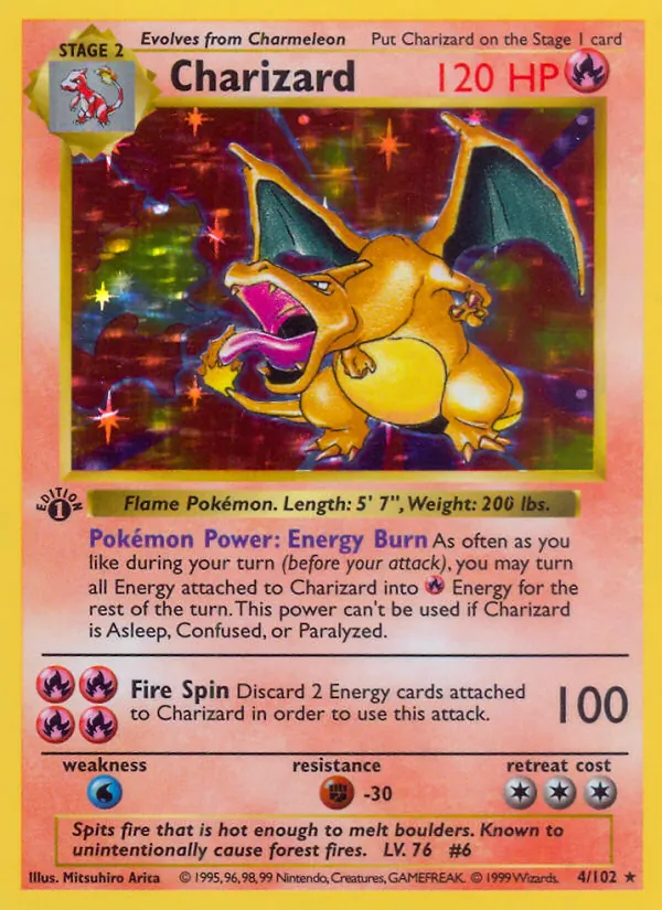 4-C00 Charizard – Base Set