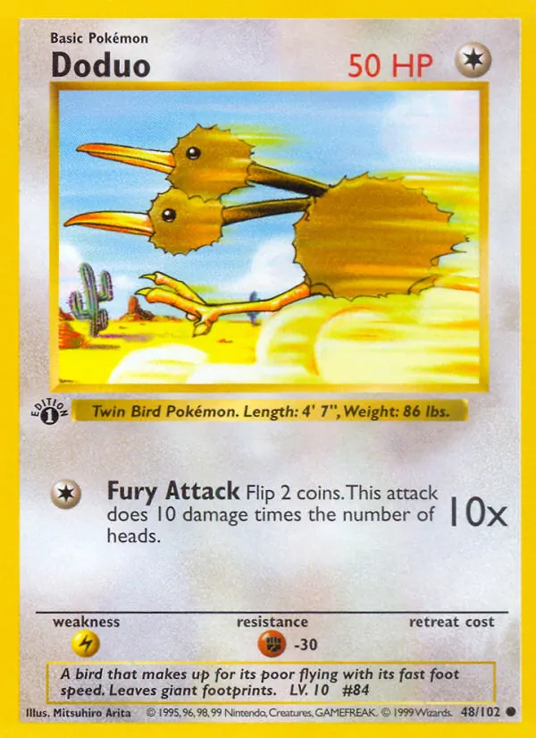 48-C00 Doduo – Base Set