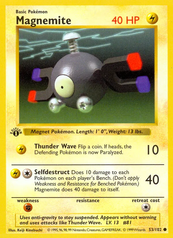 53-C00 Magnemite – Base Set