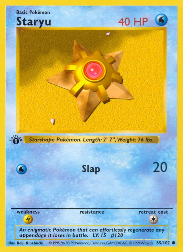 65-C00 Staryu – Base Set