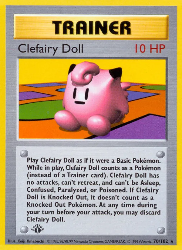 70-C00 Clefairy Doll – Base Set