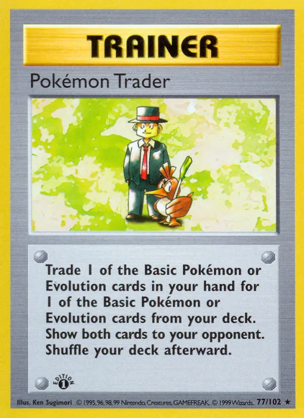 77-C00 Pokémon Trader – Base Set
