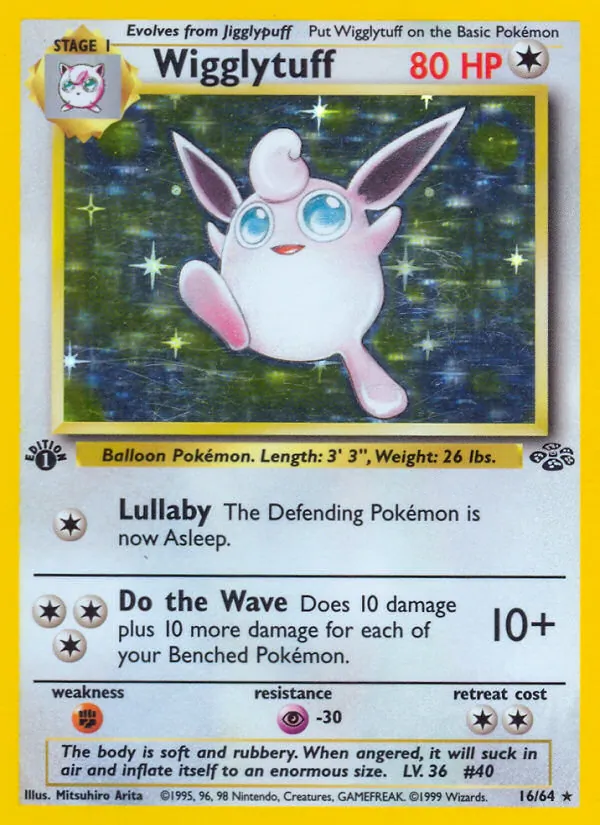 16-1ED Wigglytuff – Jungle
