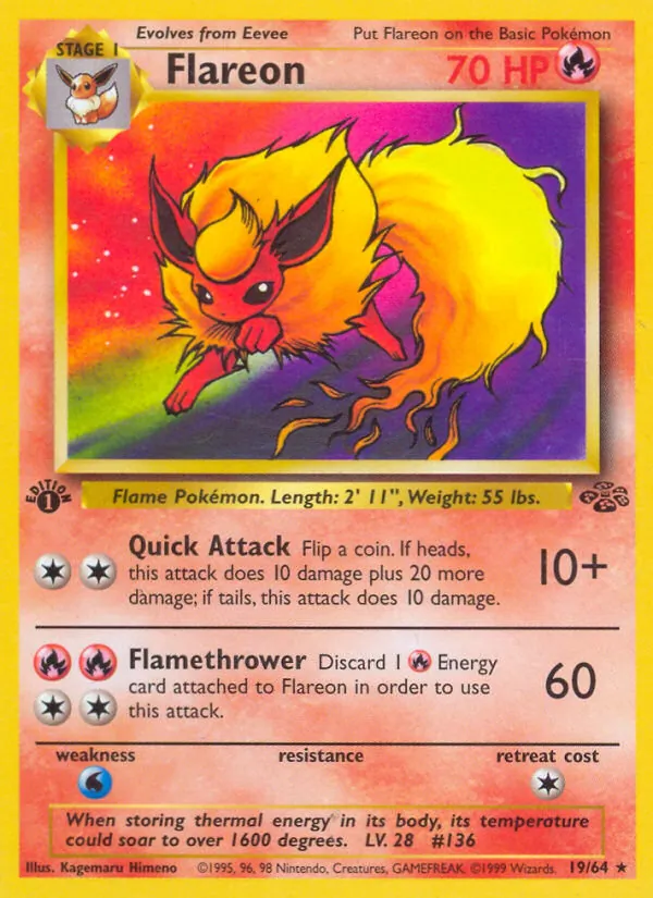 19-1ED Flareon – Jungle