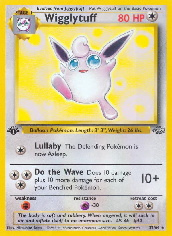 32-1ED Wigglytuff – Jungle