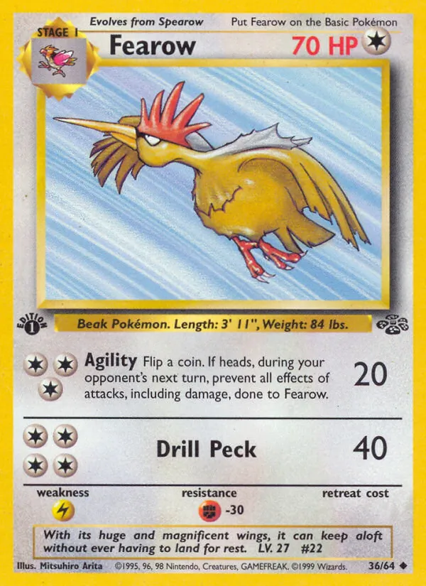36-1ED Fearow – Jungle