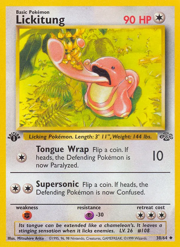 38-1ED Lickitung – Jungle