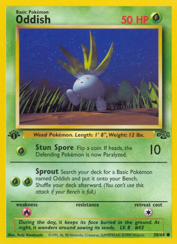 58-1ED Oddish – Jungle