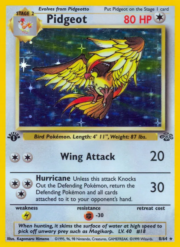 8-1ED Pidgeot – Jungle