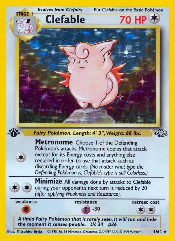 1 Clefable – Jungle