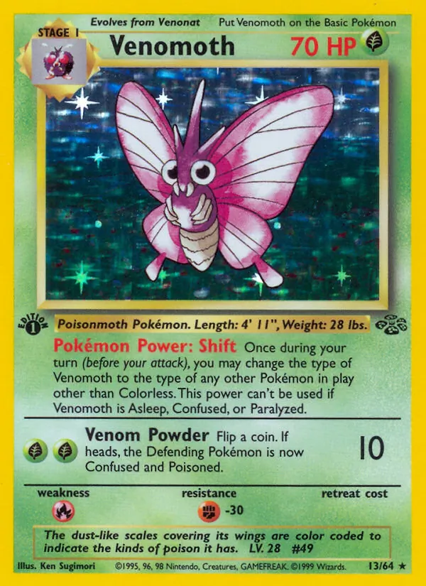 13 Venomoth – Jungle