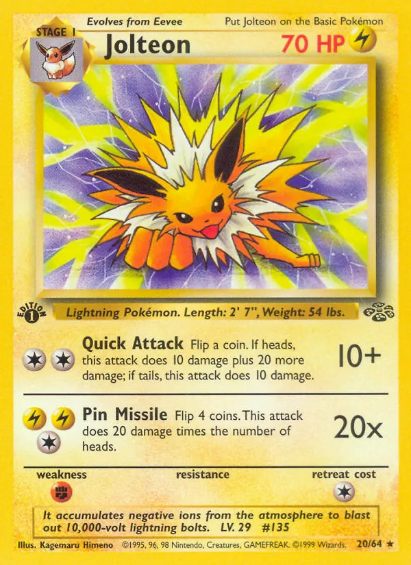 20 Jolteon – Jungle