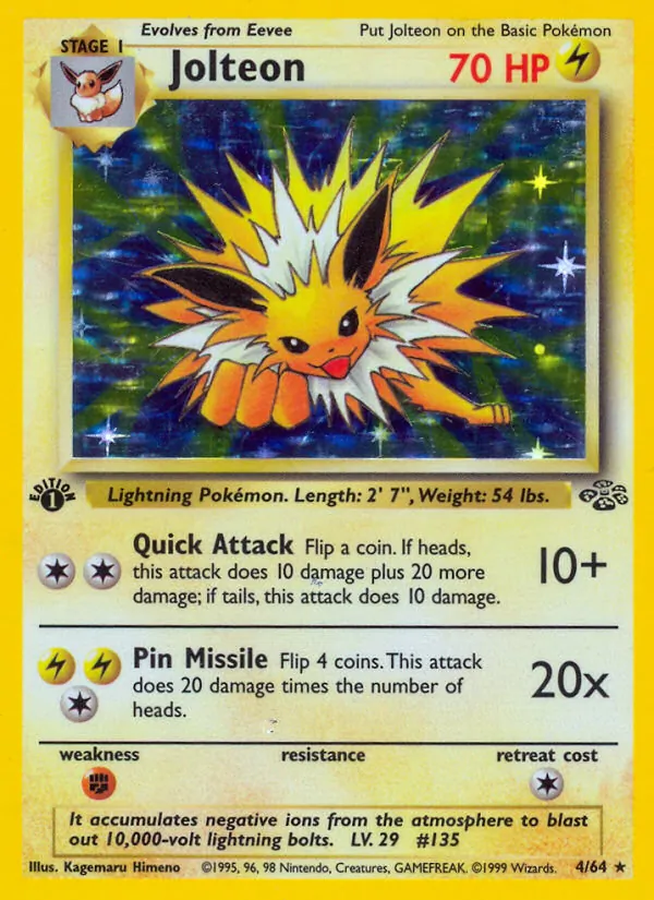 4 Jolteon – Jungle