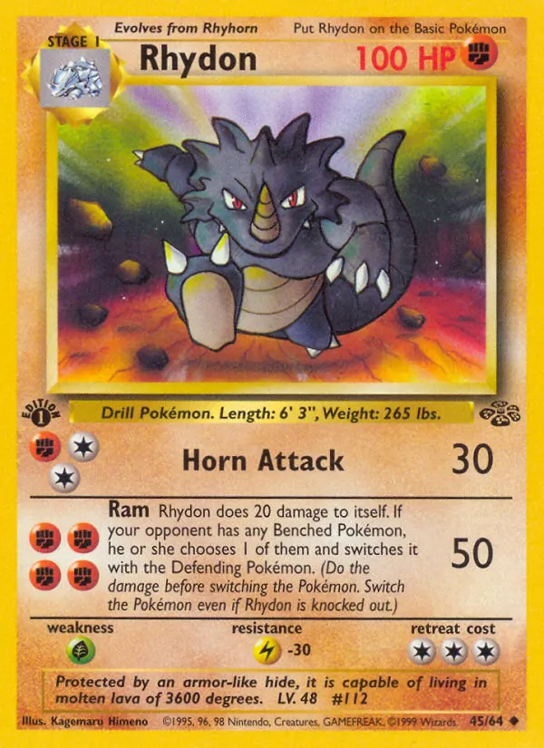 45 Rhydon – Jungle