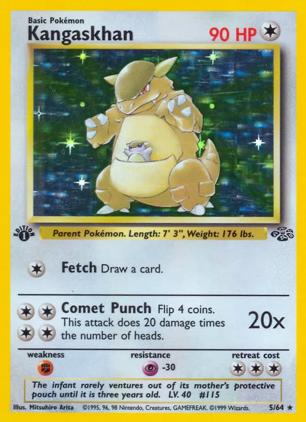 5 Kangaskhan – Jungle