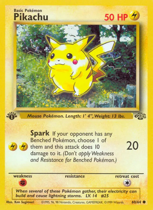 60 Pikachu – Jungle