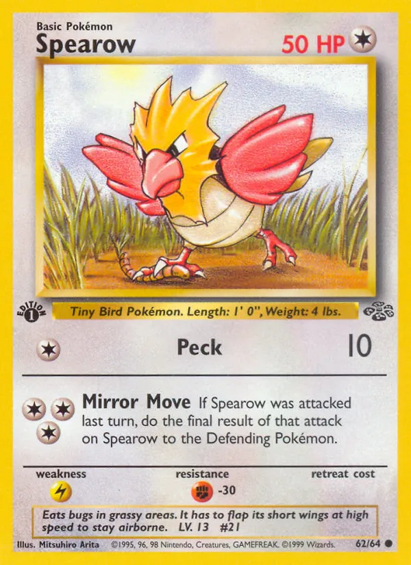 62 Spearow – Jungle