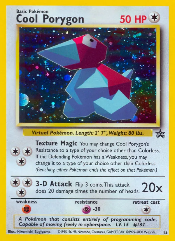 15 Cool Porygon – Wizards Black Star Promos