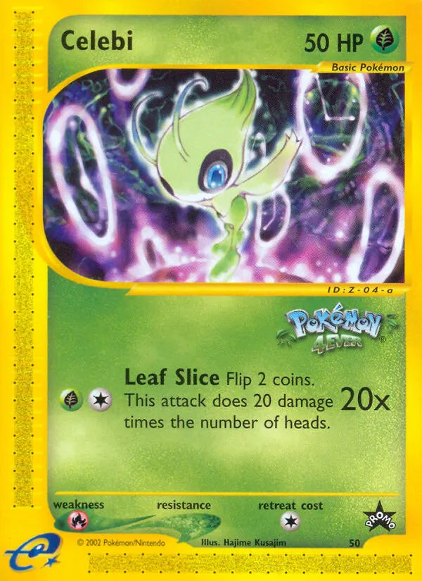 50 Celebi – Wizards Black Star Promos