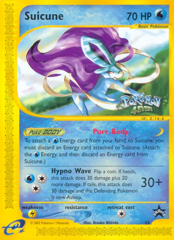 53 Suicune – Wizards Black Star Promos