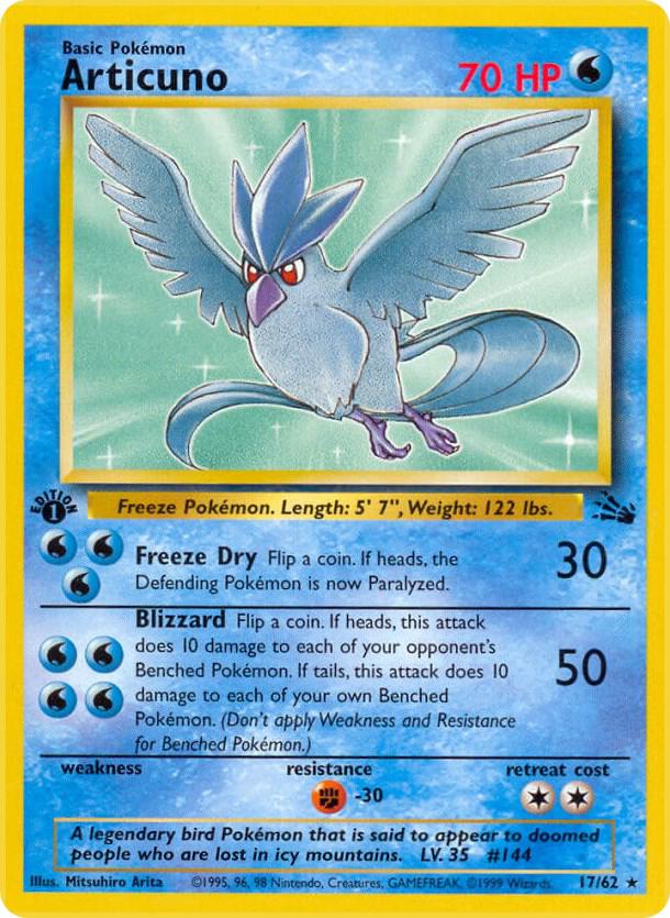 17-normal-galaxy Articuno (Galaxy Holo) – Fossil