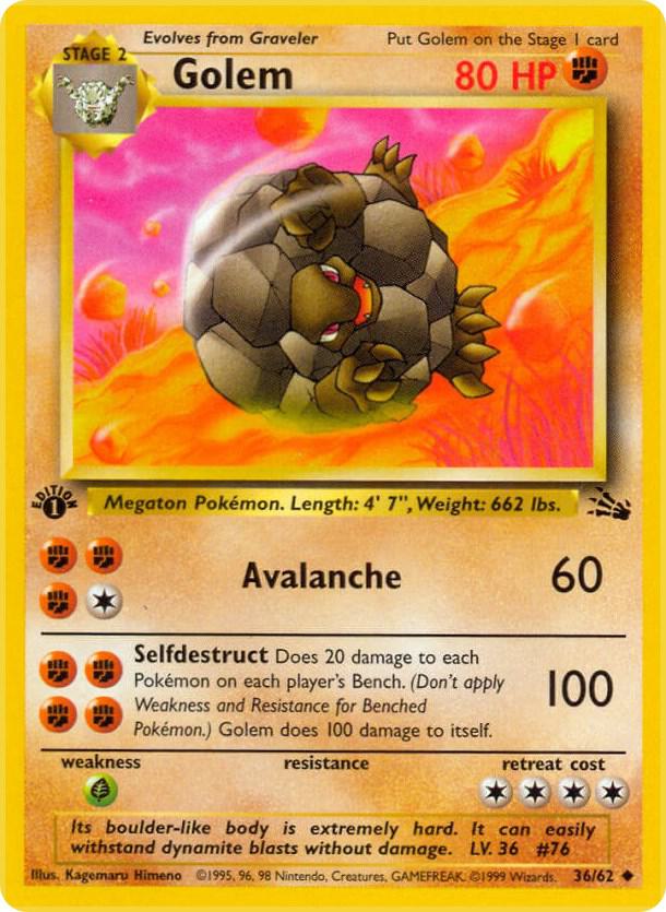 36-normal-galaxy Golem (Galaxy Holo) – Fossil