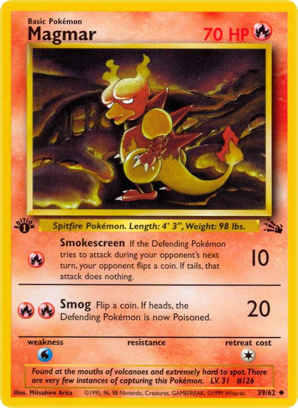 39-normal-galaxy Magmar (Galaxy Holo) – Fossil