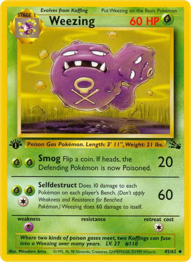 45-normal-galaxy Weezing (Galaxy Holo) – Fossil