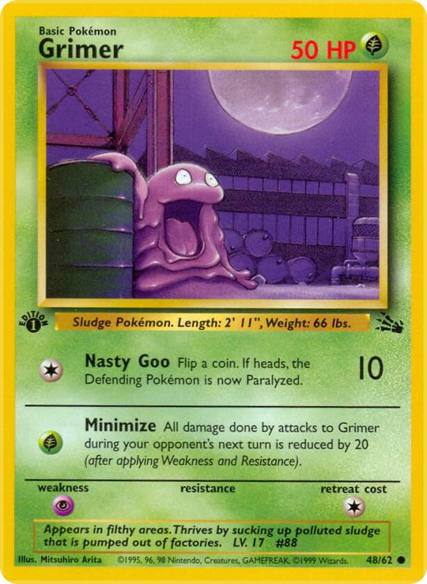 48-normal-galaxy-1stedition Grimer (Galaxy Holo, 1st Edition) – Fossil