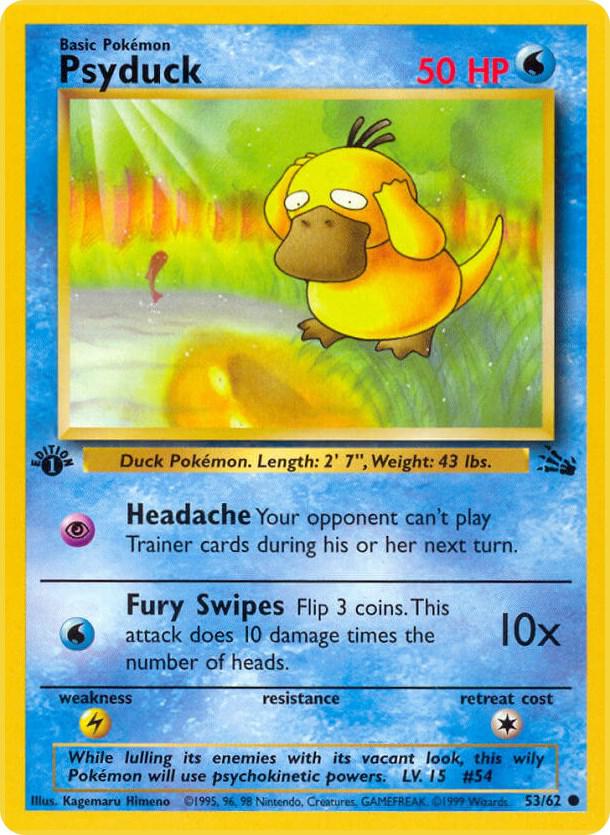 53-normal-galaxy Psyduck (Galaxy Holo) – Fossil