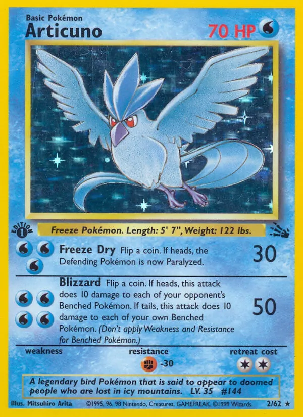 2 Articuno – Fossil
