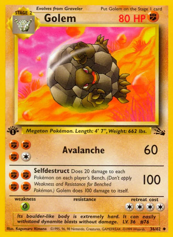 36 Golem – Fossil