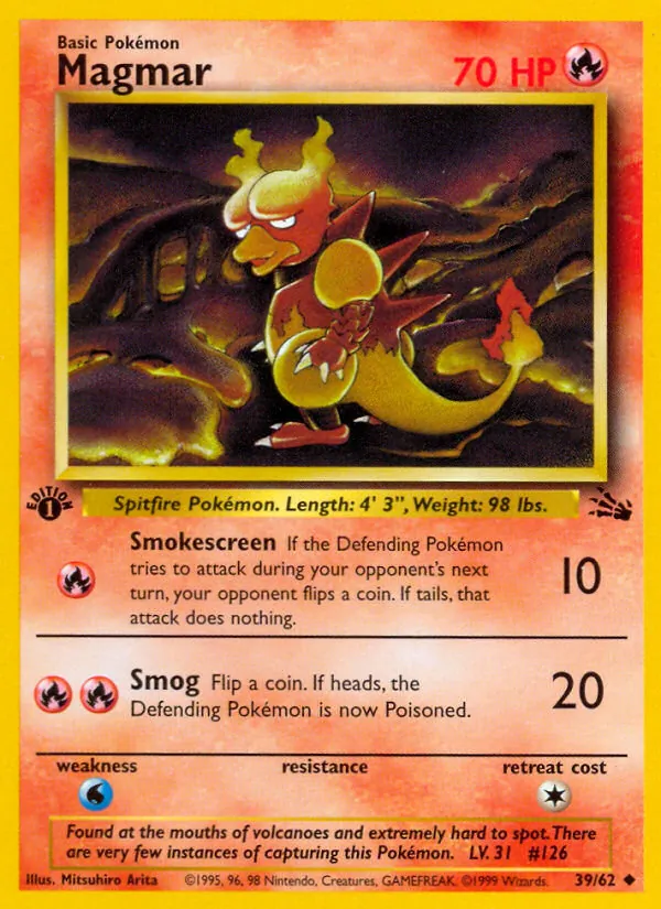 39 Magmar – Fossil