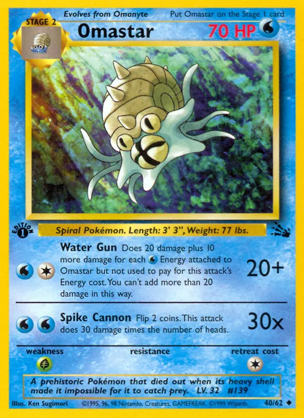 40 Omastar – Fossil