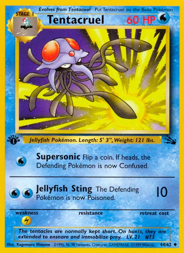 44 Tentacruel – Fossil