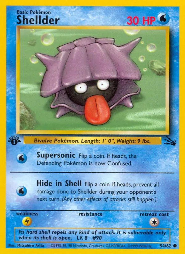 54 Shellder – Fossil