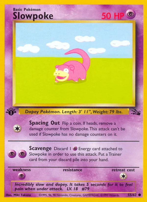 55 Slowpoke – Fossil