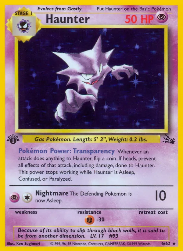 6 Haunter – Fossil