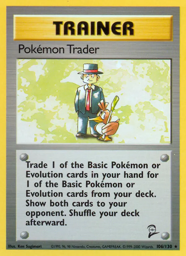 106 Pokémon Trader – Base Set 2