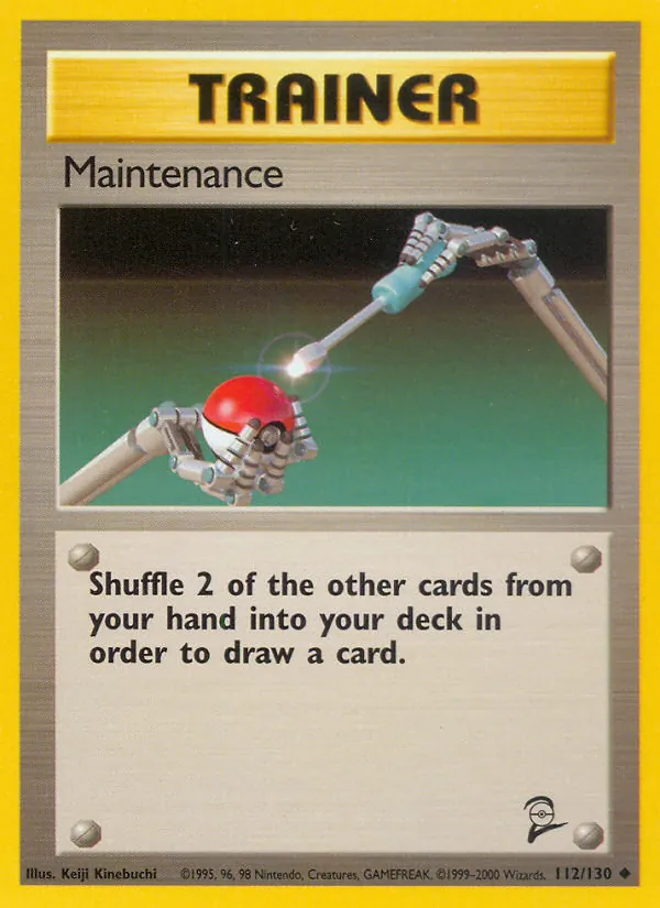 112 Maintenance – Base Set 2