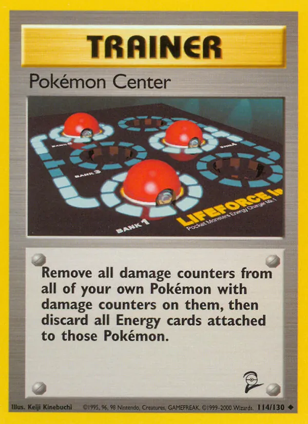114 Pokémon Center – Base Set 2