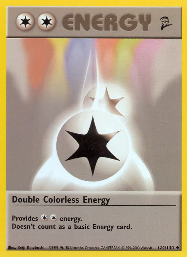 124 Double Colorless Energy – Base Set 2