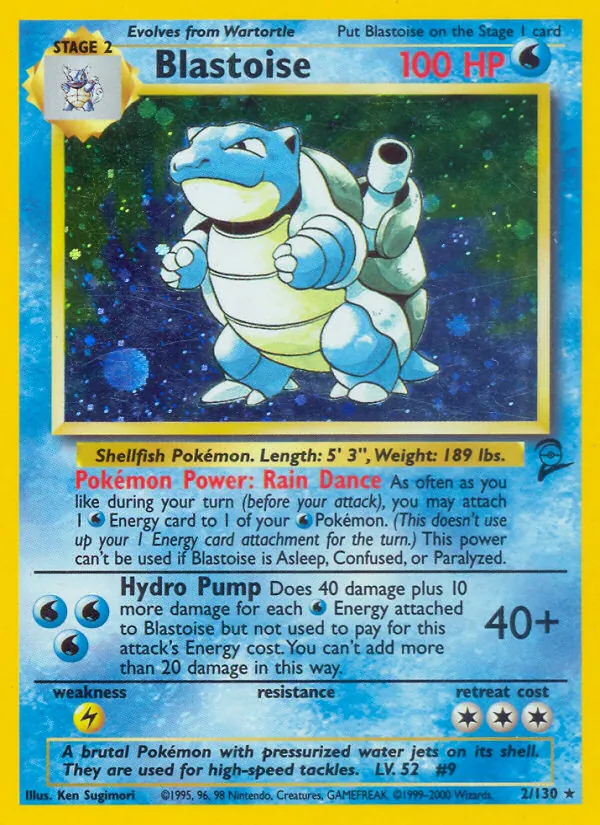 2 Blastoise – Base Set 2