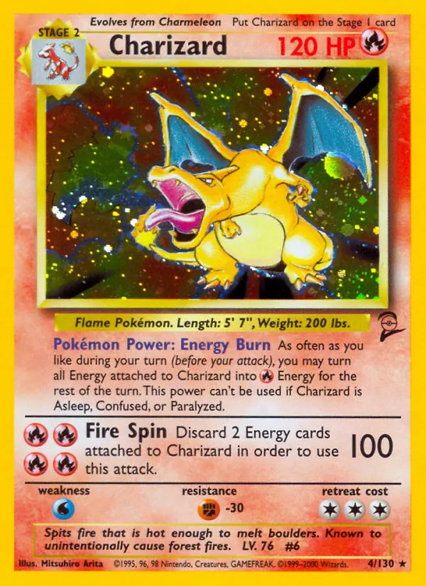 4 Charizard – Base Set 2