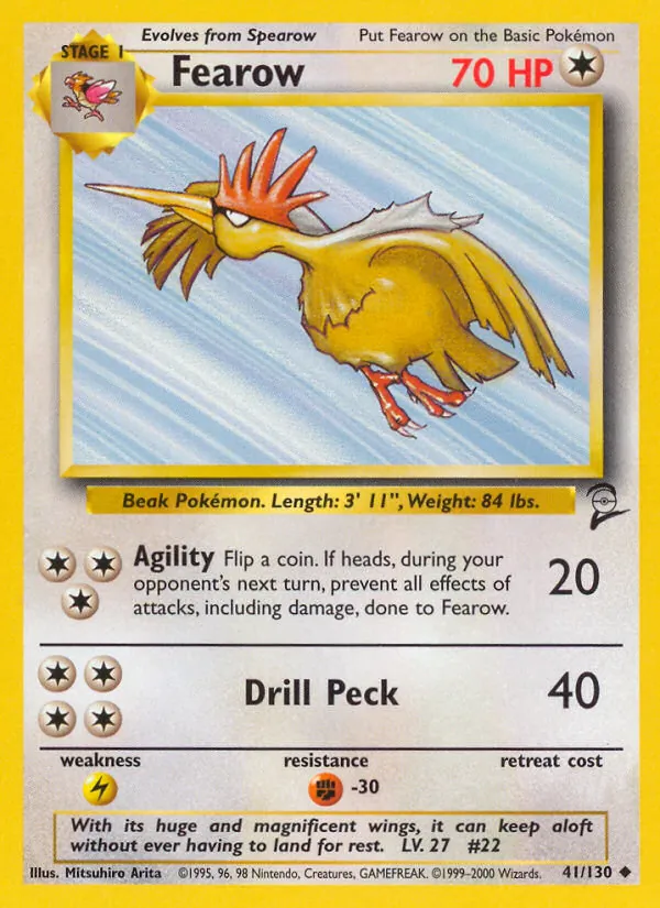 41 Fearow – Base Set 2