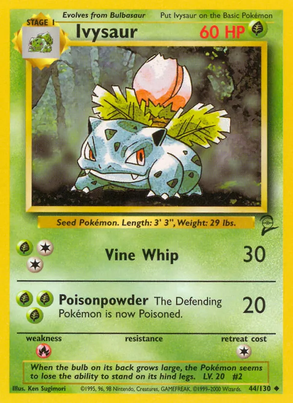 44 Ivysaur – Base Set 2