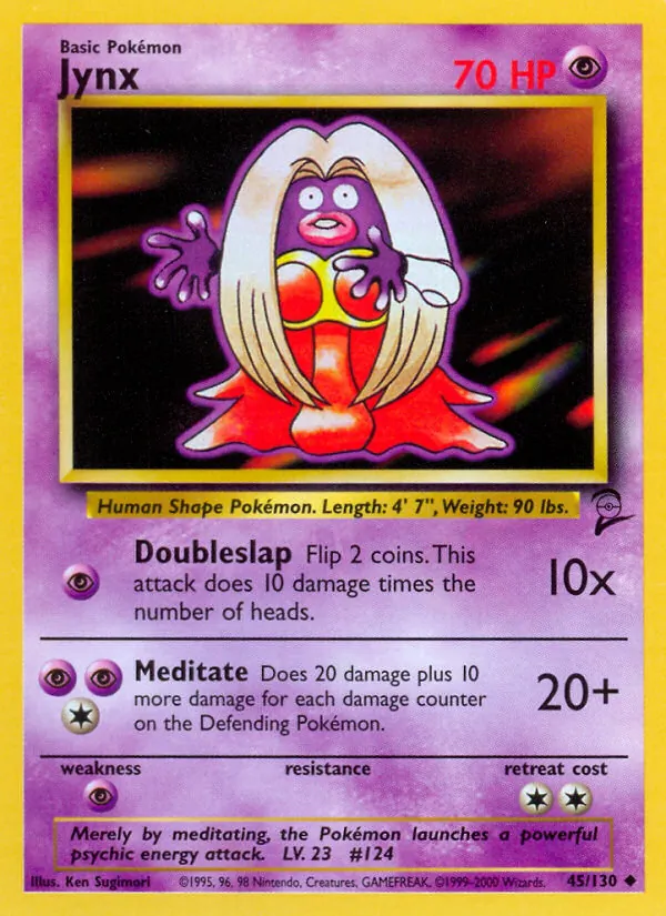 45 Jynx – Base Set 2