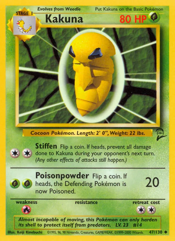 47 Kakuna – Base Set 2