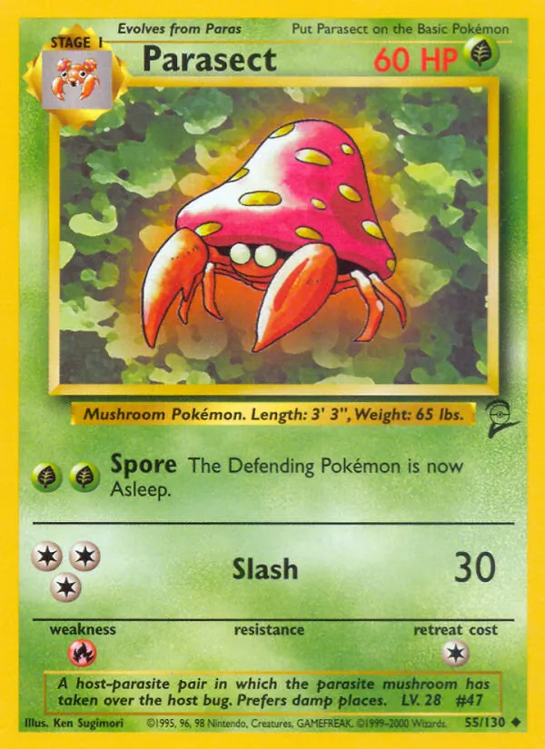 55 Parasect – Base Set 2